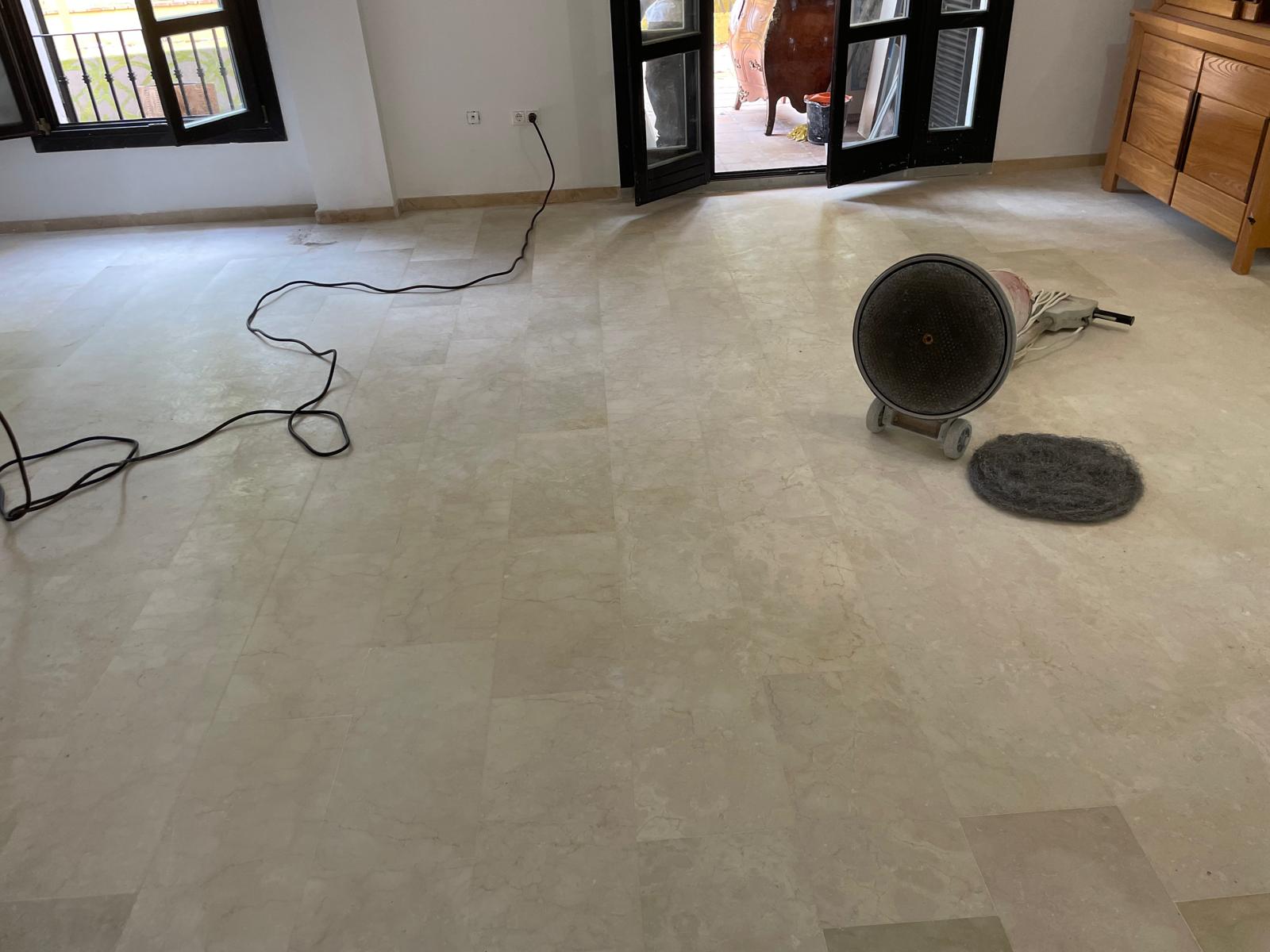 Antes del abrillantado